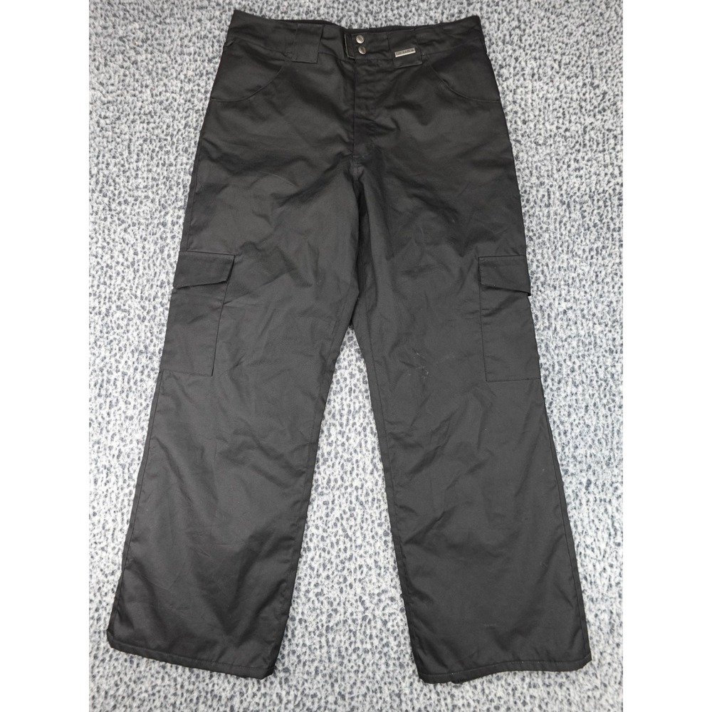 Grenade Snow Pants Mens Large Black Good Cargo Utility Snowboard Skiing Pants